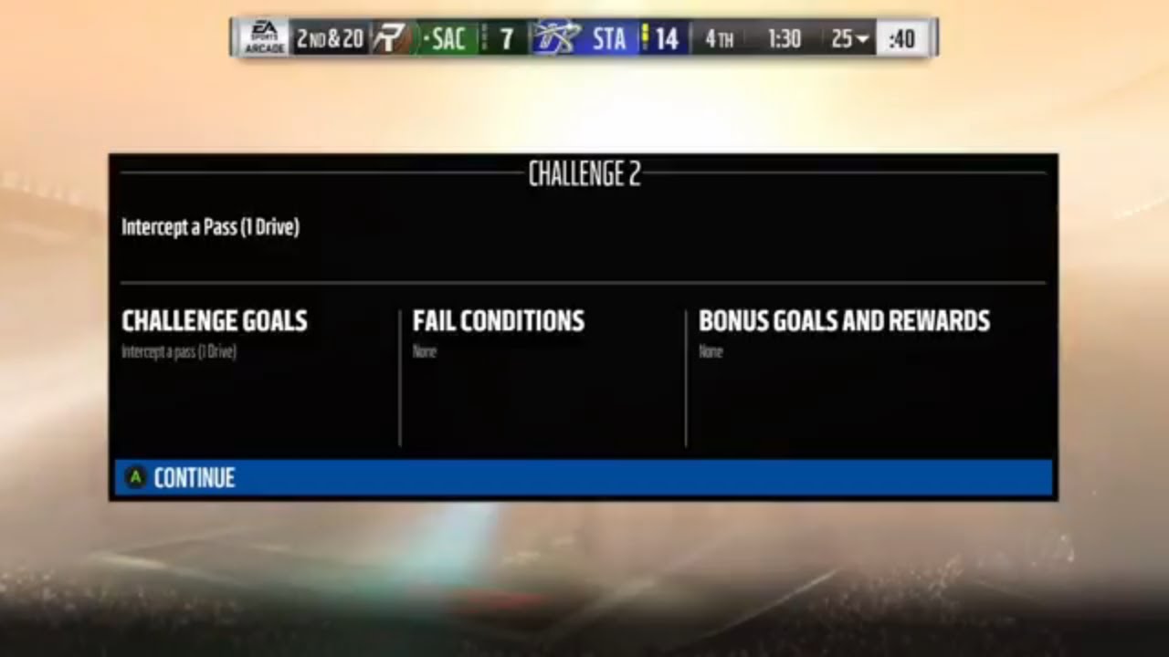 Madden 18 Ultimate Team Week 4 Heroic Boss Battle Challenge 2 Intercept A Pass First Drive