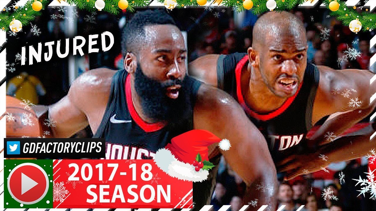 James Harden 40 Pts & Chris Paul 28 Pts Full Highlights vs Lakers (2017.12.31) - CP3 CLUTCH