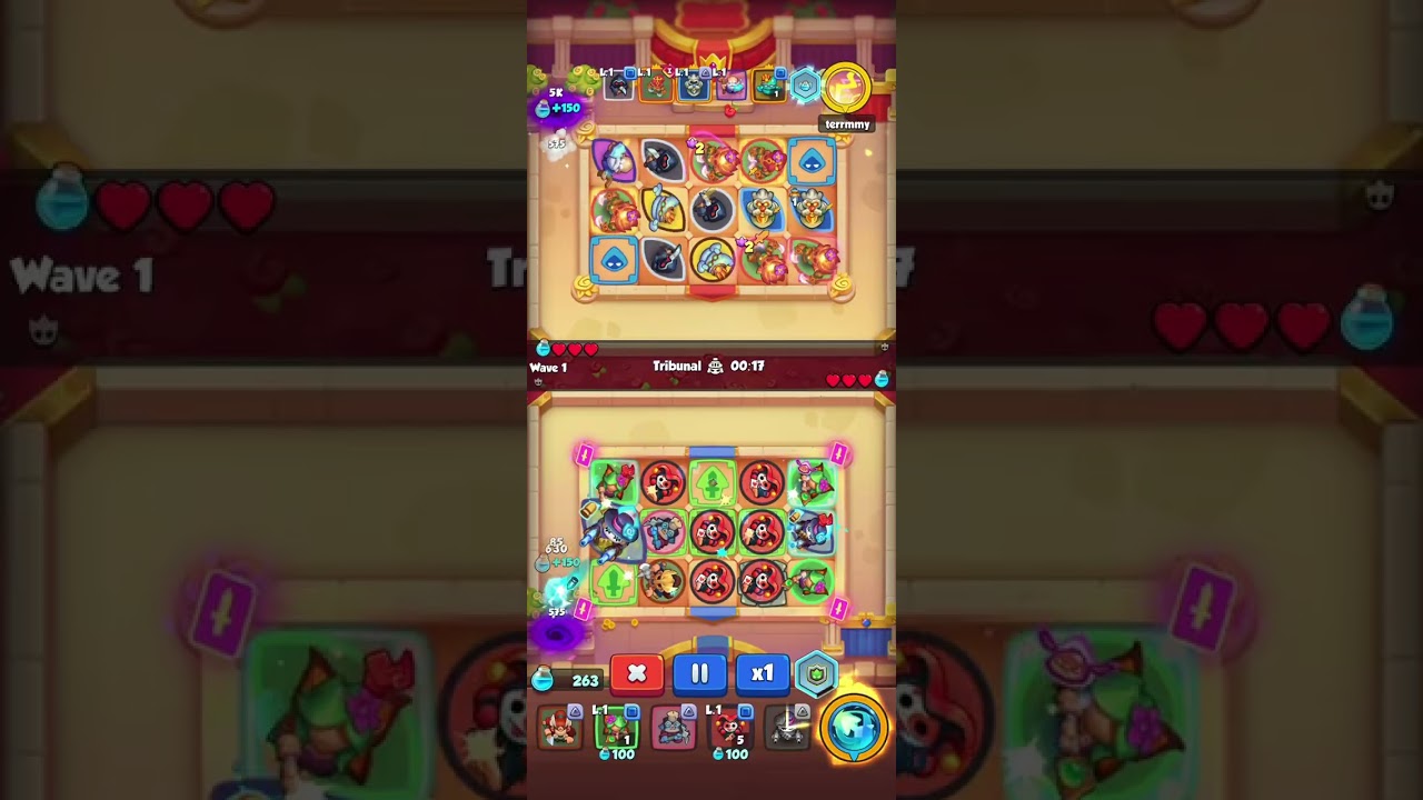 Rush Royale - This Valkyrie Match Should NOT Be Possible 😳