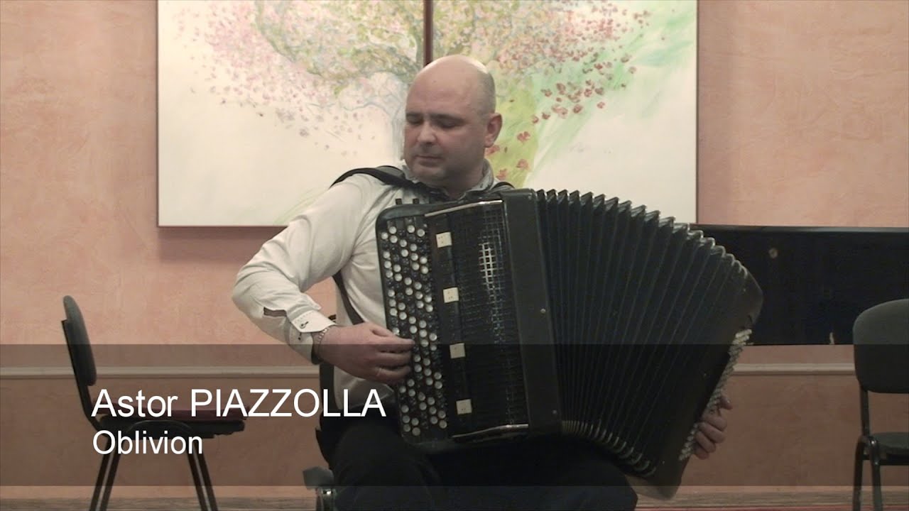 Piazzolla / Myronchuk: Oblivion ACCORDION Пьяццолла Мирончук Забвение баян Accordeon Akkordeon Bayan
