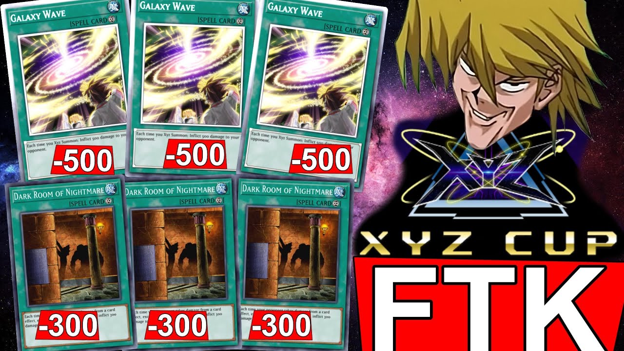 Trolling Xyz Cup w/ 3 Dark Room + 3 Galaxy Wave Burn Spam FTK - Yu-Gi-Oh! Master Duel