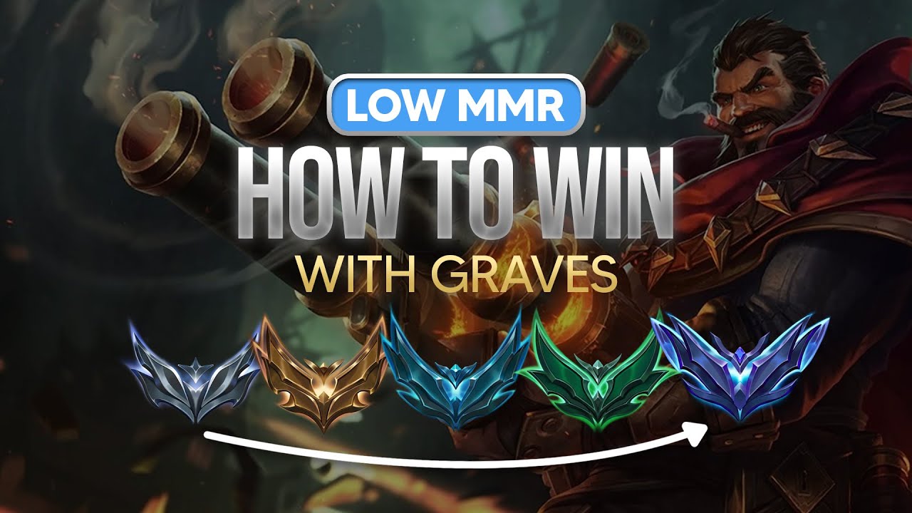 Escape Low Elo on Graves Jungle - Season 15 Educational Gameplay Guide - League of Legends