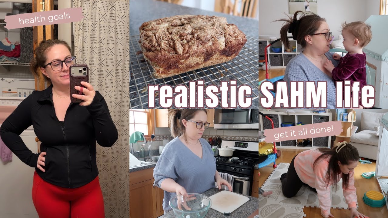 *REALISTIC* Stay at Home Mom Vlog | Weaning Breastfeeding, Weight Loss Goals & Homemaking Days 💜