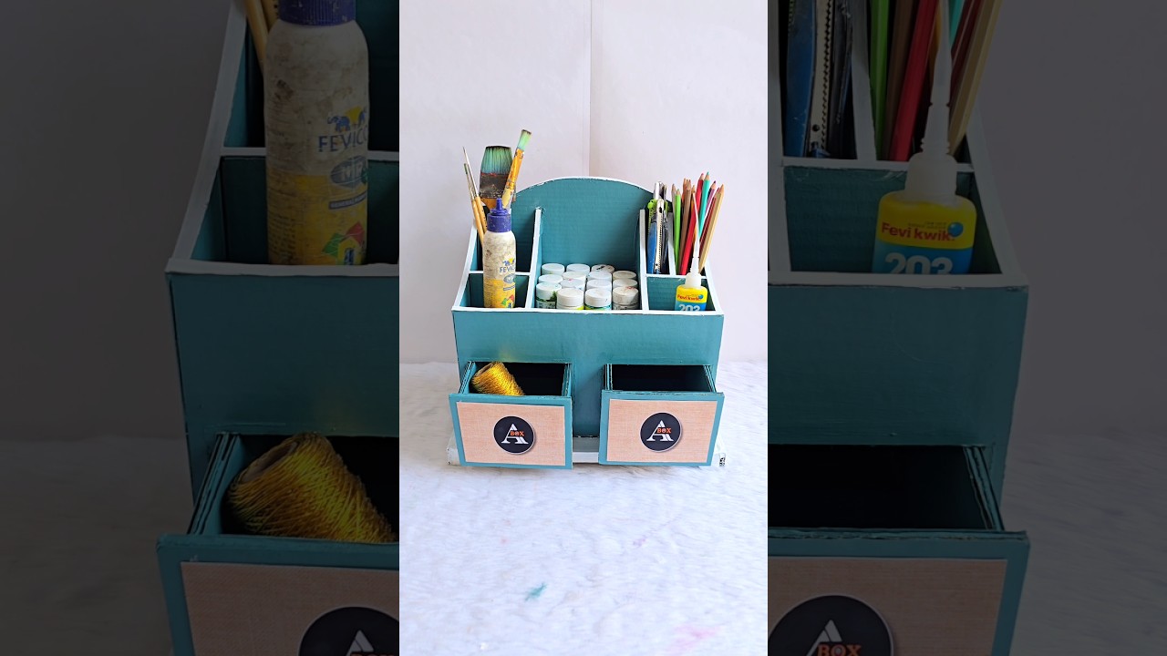 How To Make Pen Holder || DIY pen holder || #shorts #youtubeshorts #penstand