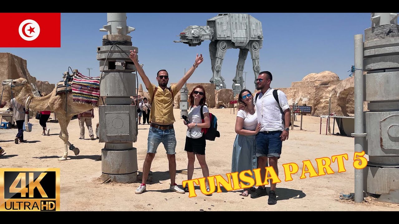 Tunisia 4K Part 5 - Amazing !!! Oazele Tozeur, Chebicka, Tamerza și platoul de filmare Star Wars