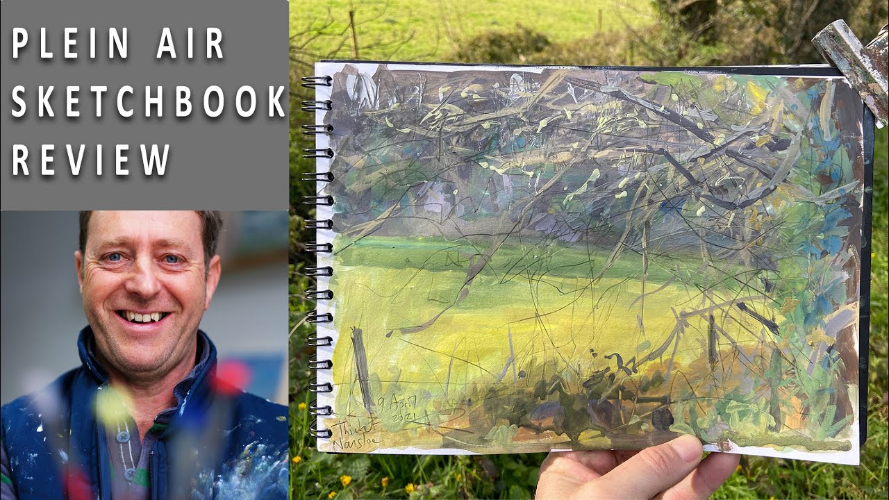 Plein Air Sketchbook Review | 14 March - 22 April 2021
