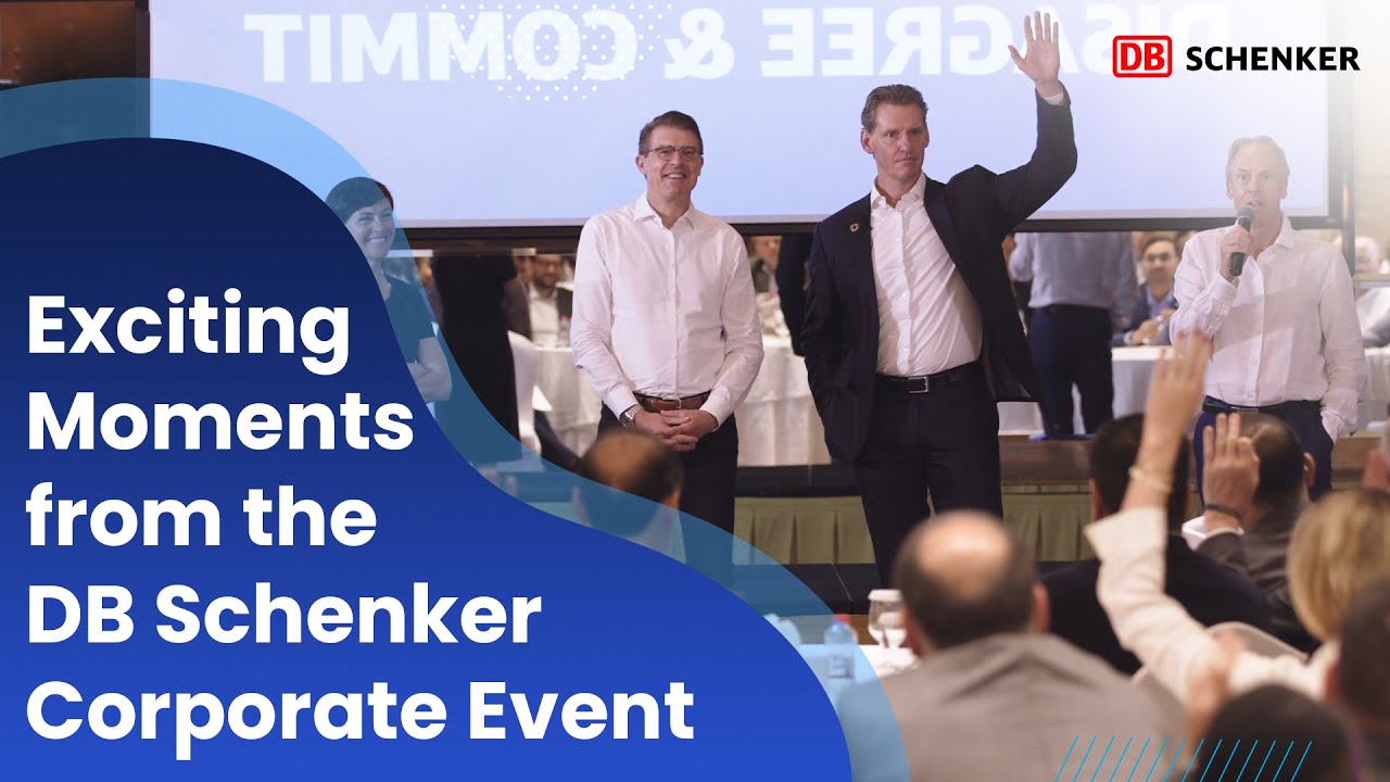 Exciting moments from the DB Schenker Corporate Event - Day 01