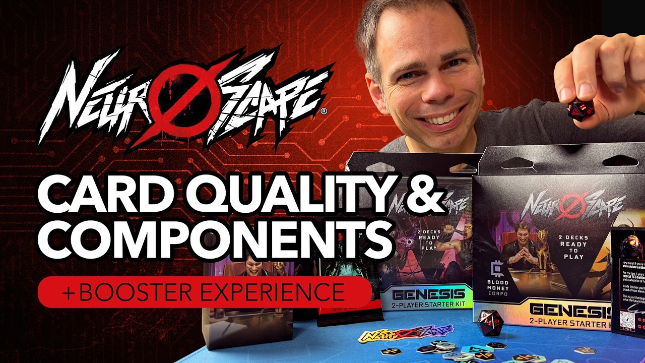 Neuroscape TCG: 2-Player Starter Kit & Booster Opening