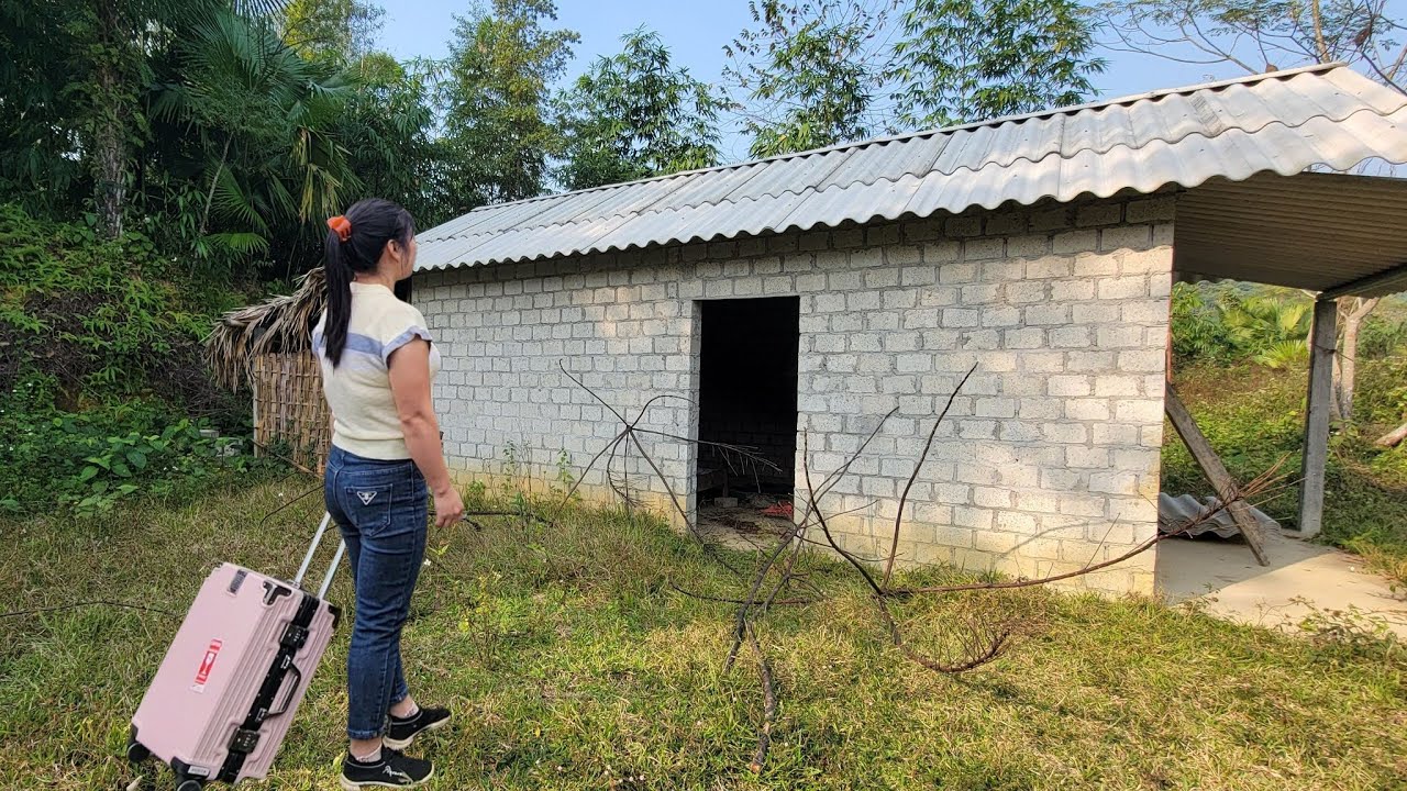Young girl buys old house and renovates in 72 hours : from start to finsh (fast forward video)