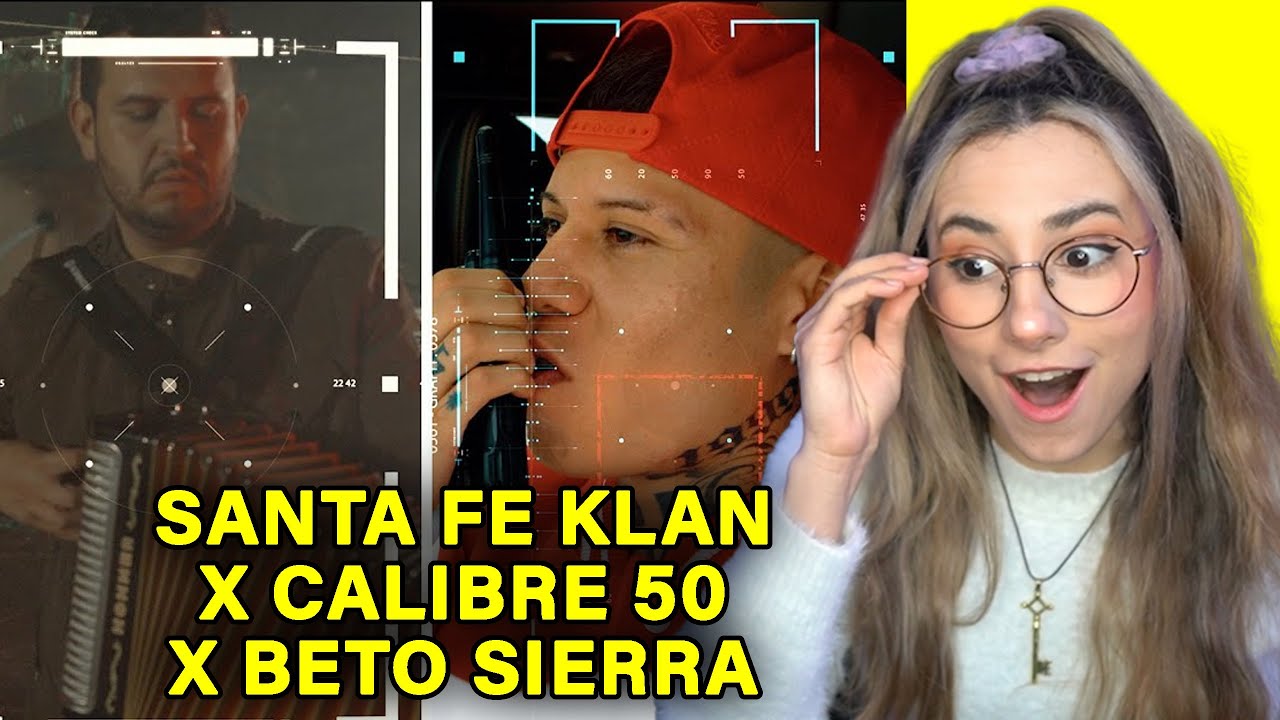 ESCUCHO a Santa Fe Klan x Calibre 50 x Beto Sierra Cuidando El Territorio  por primera vez REACCION