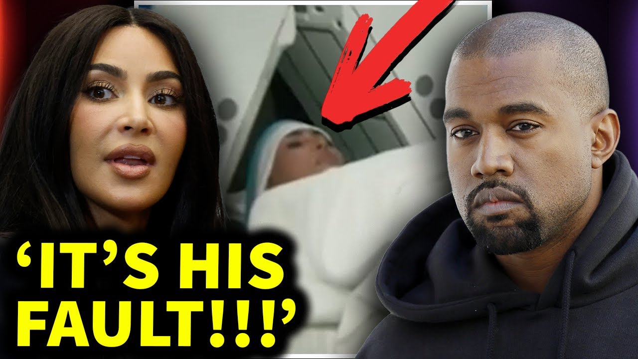 Ким Кардашьян в больнице — обвиняет Канье! | Прямая трансляция TMZ