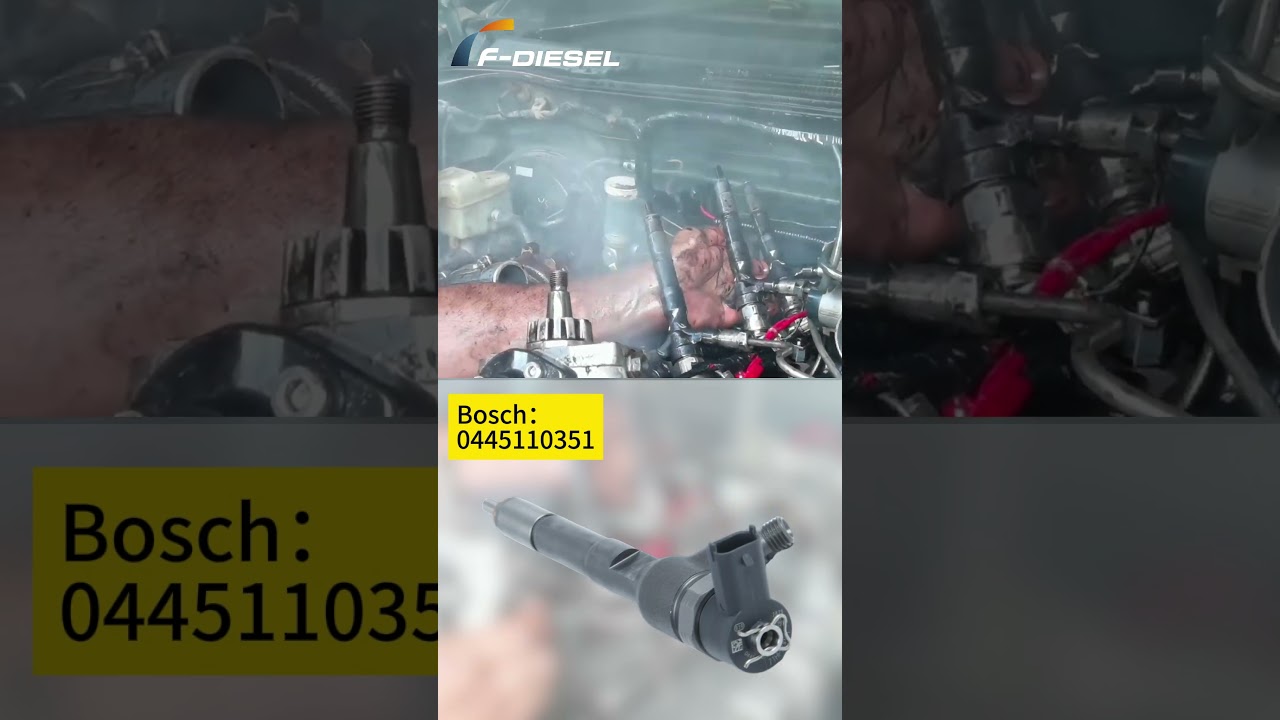 Bosch 0445110351 Injector#bosch#injector#dieselengine#autorepair #autoparts#fuelefficient#autoparts