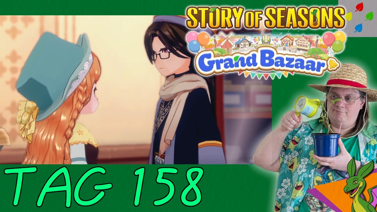 Was KUSCHELT so spät im Zimmer vom KIND -  Story of Seasons Grand Bazaar Tag 158