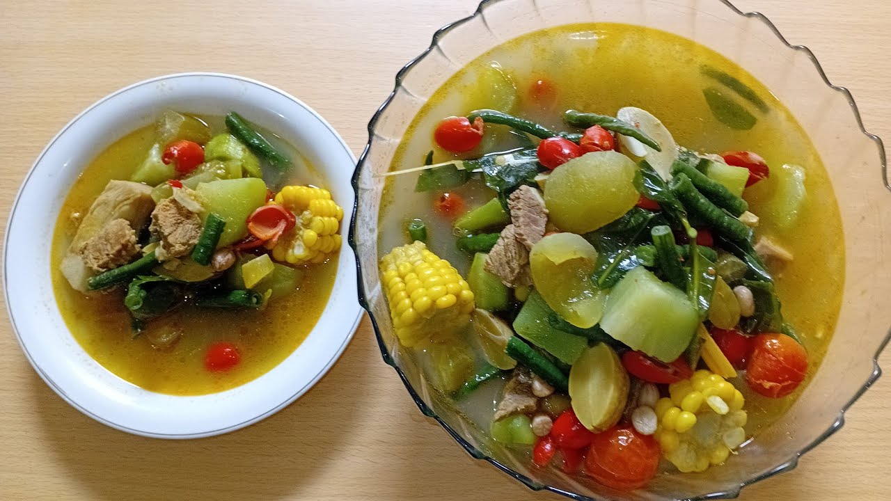 Ter enak Sayur Asem  Bumbu Kuning Bening Banget Super Seger Gurih Bikin Cepat Ludes Satu Panci