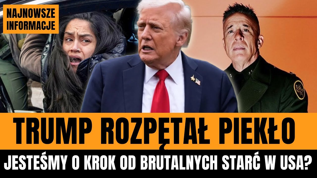 Przegląd Amerykański - Brutalizacja działań administracji Trumpa jest celowa? Co chcą osiągnąć?
