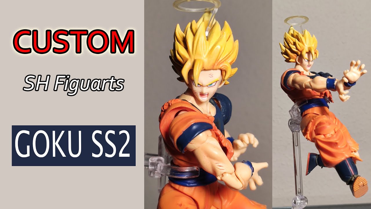 Custom SH Figuarts: GOKU SS2 Dragon Ball | DrawUp!