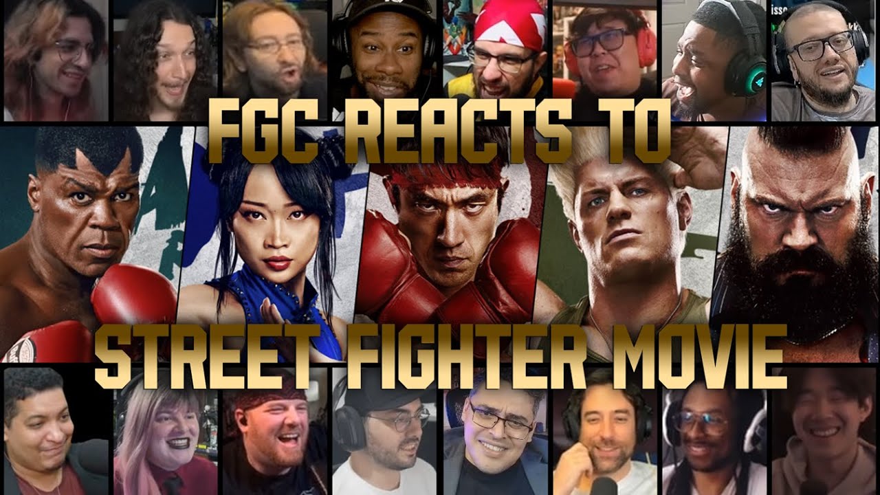 FGC reacts to STREET FIGHTER MOVIE trailer (English - CAPTIONS) || Reaction Mashup