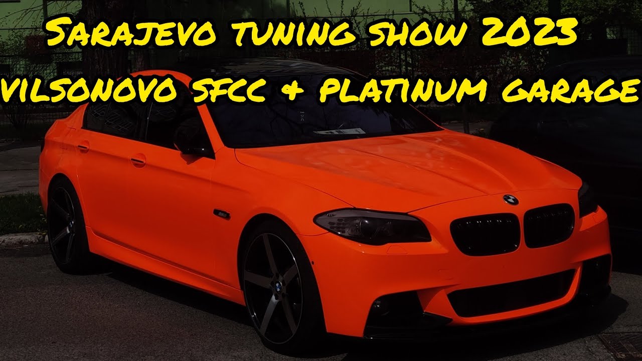 Sarajevo Tuning show 2023 - Vilsonovo šetalište SFC i Platinum Garage