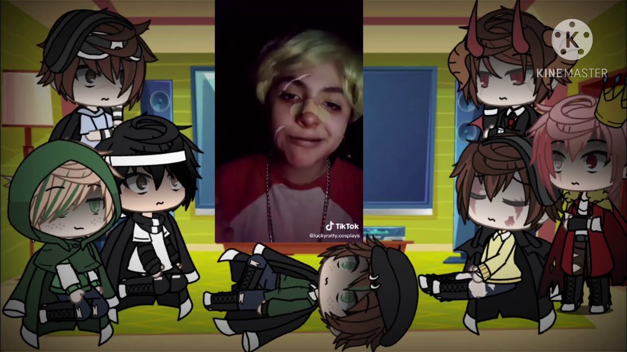 MCYT react to Tommyinnit video (2/?) /gatchalife/