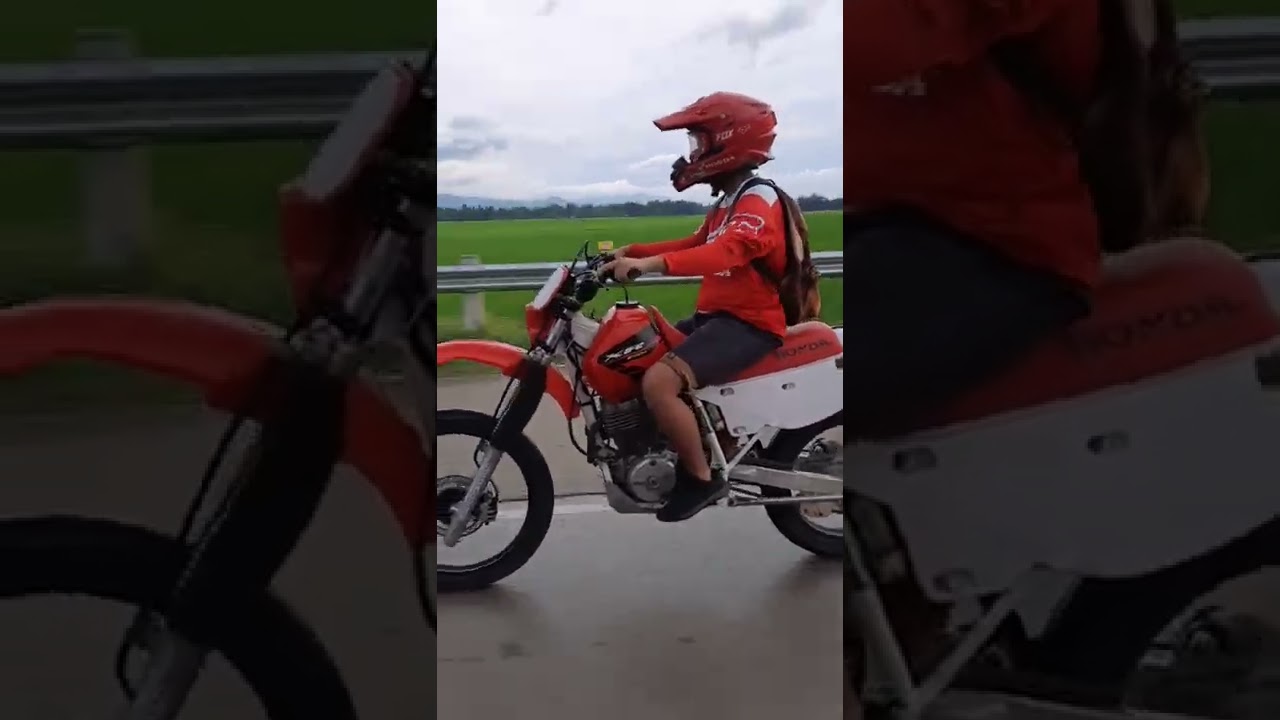 Weekend test drive with my Honda XR600R