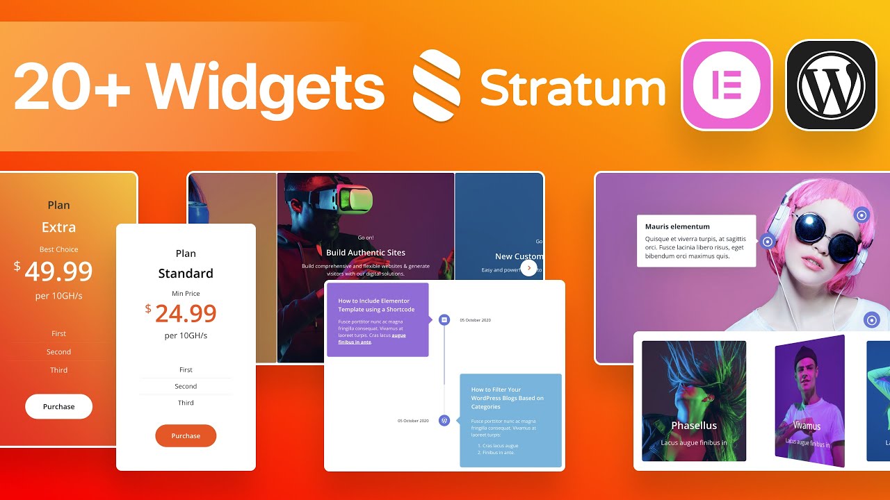 Build a Creative WordPress Website with Stratum Widgets for Elementor