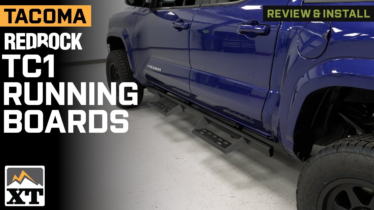 2024-2025 Tacoma RedRock 4-Inch Drop TC1 Running Boards Review & Install
