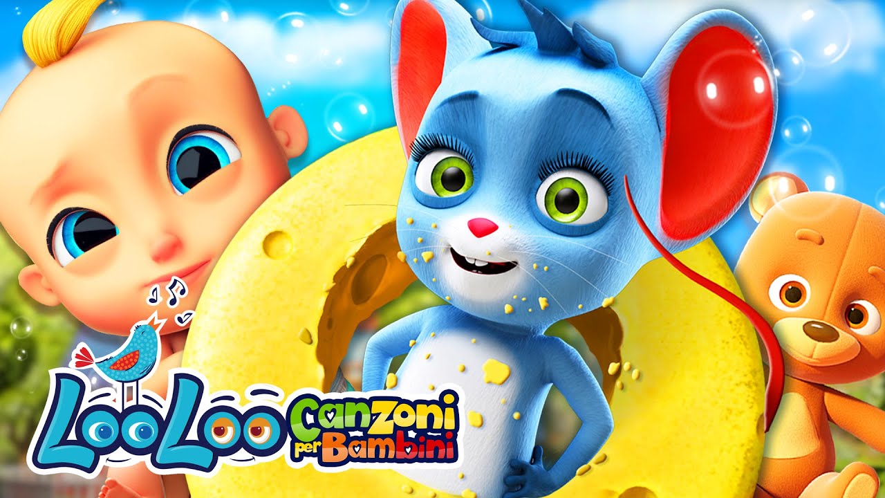 Il Codino del Topino 🐭 La canzone del topino | LooLoo Canzoni per Bambini