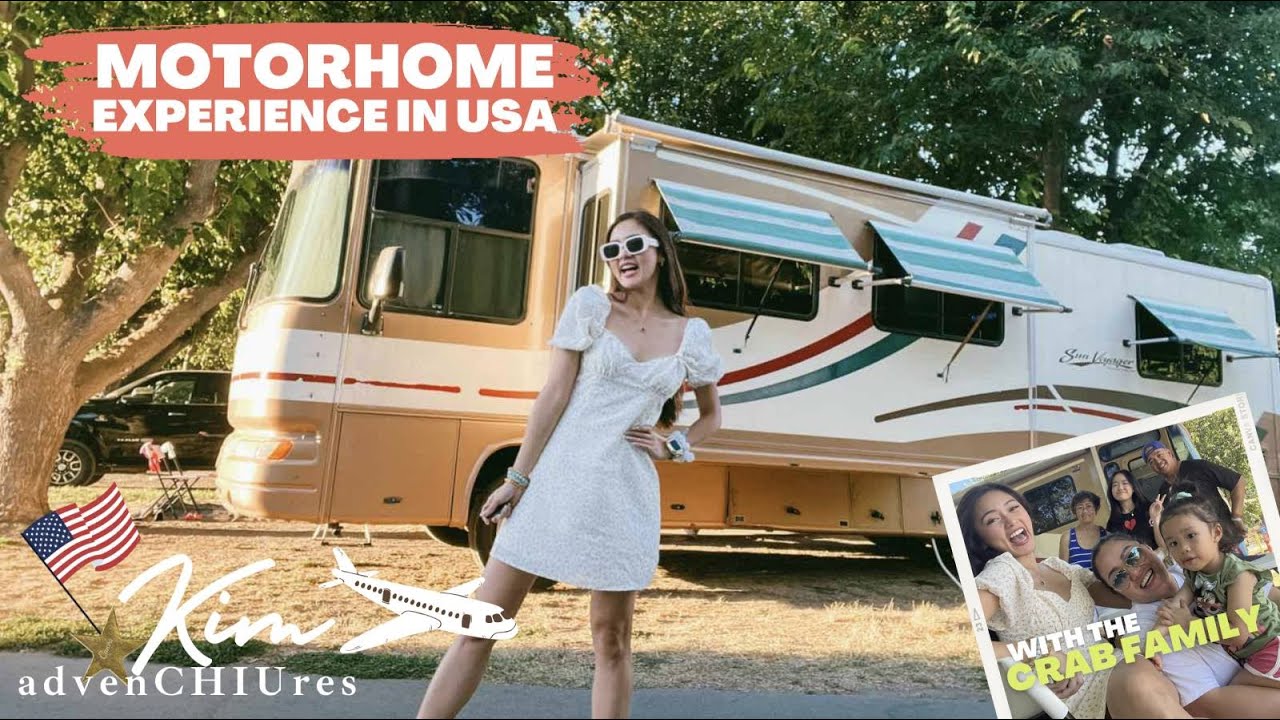 US Trip Series: Episode 3 Motorhome Camping Experience  | Kim Chiu