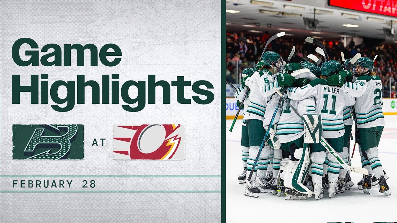 PWHL Highlights | Boston Fleet at Ottawa Charge | Feb. 28, 2026