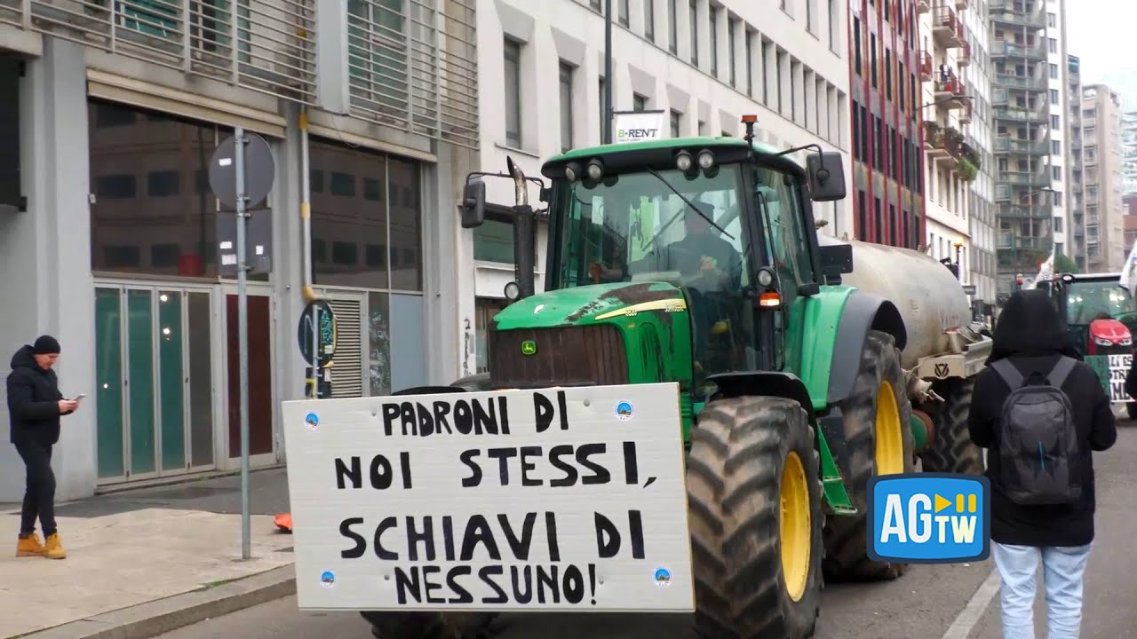 Mercosur, a Milano la protesta degli agricoltori contro l'accordo: «Non vogliamo mance dall'Ue»