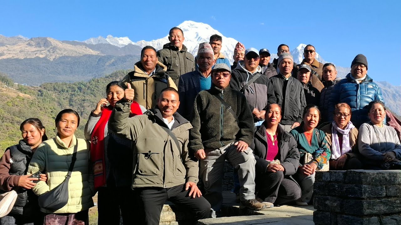 Kaski lwang To Ghandruk gau🙏💞🇳🇵