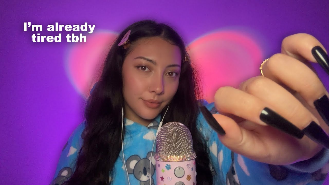 I do ASMR for 1 HOUR until I'm drowsy