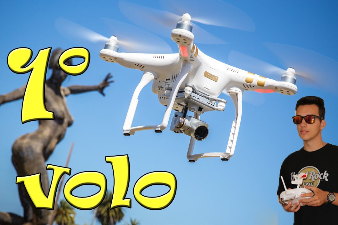 PRIMO VOLO CON PHANTOM 3