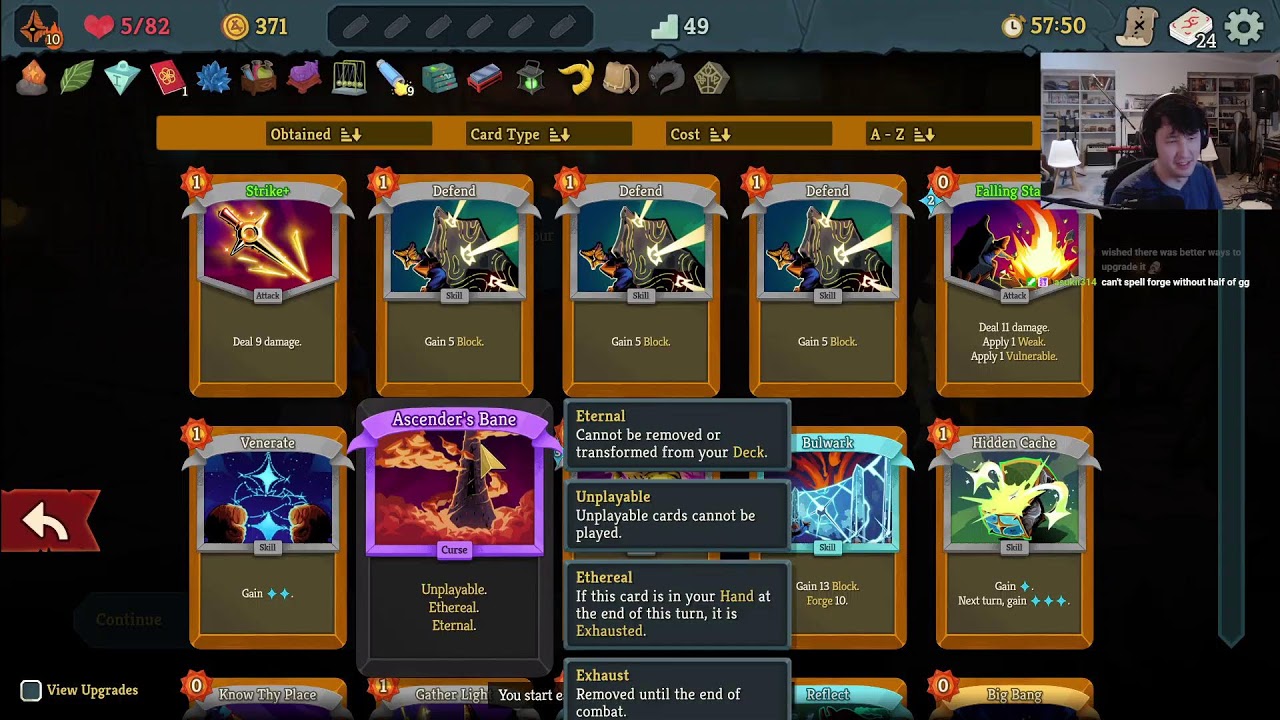 A10 Going for 5 rotating streak- relic/Colorless card tier list later?