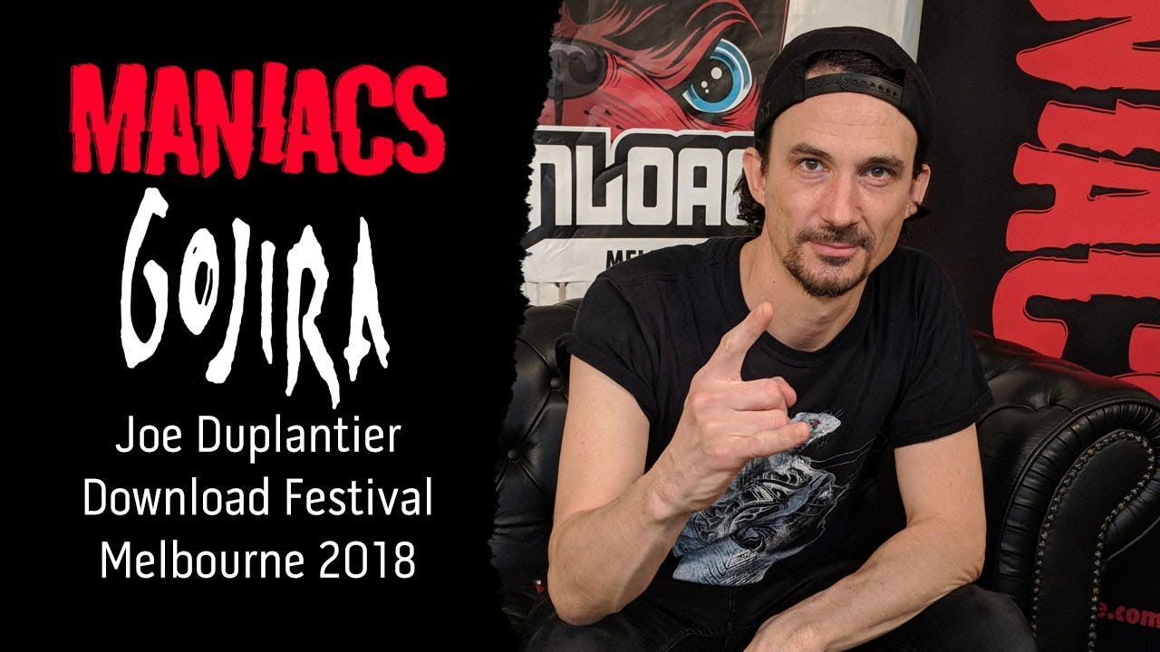 Gojira's Joe Duplantier Talks Relationship With Mastodon at Download Festival Melbourne 2018.
