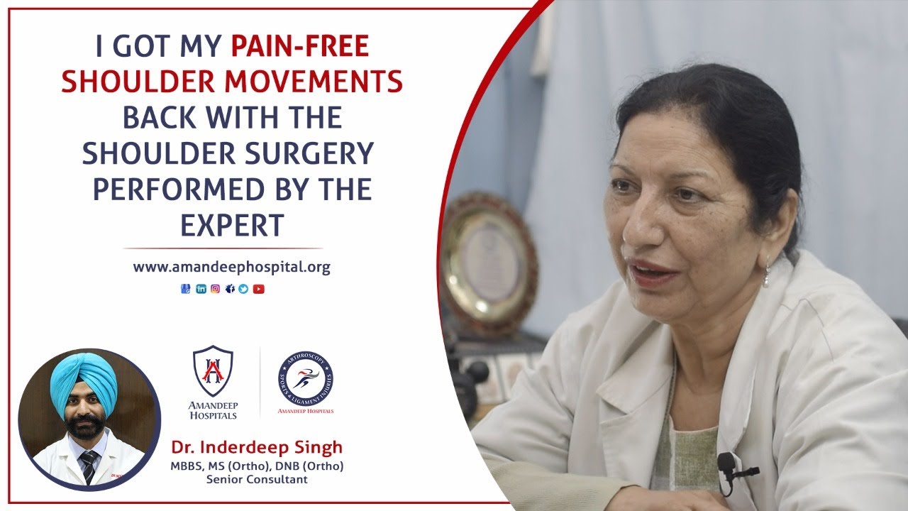 Rotator Cuff Injury | High-Quality Diagnosis & Treatment | Arthroscopy Treatment | Amandeep Hospital