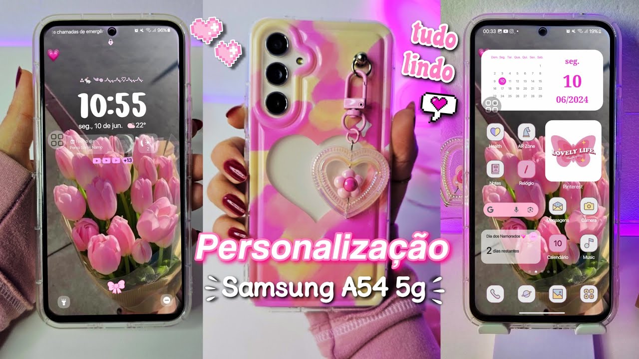 PERSONALIZAÇÃO E ORGANIZAÇÃO + TEMA DE TECLADO | Galaxy A54 5g