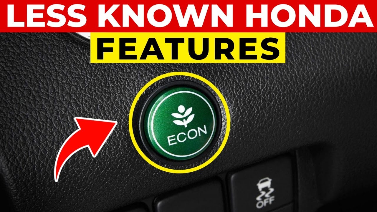 Hidden Honda Features You Will Regret Not Knowing Sooner