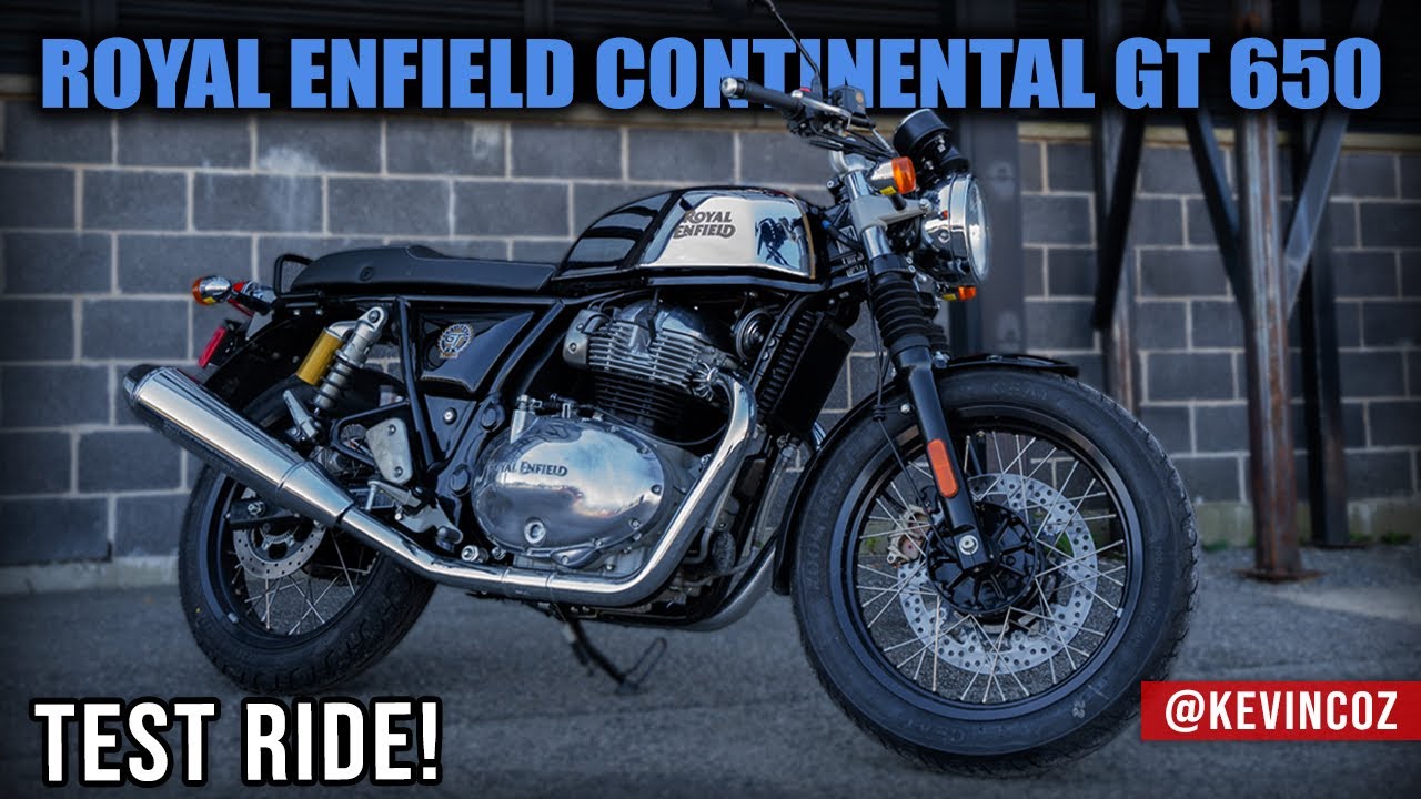 Royal Enfield Continental GT 650 Essai Routier
