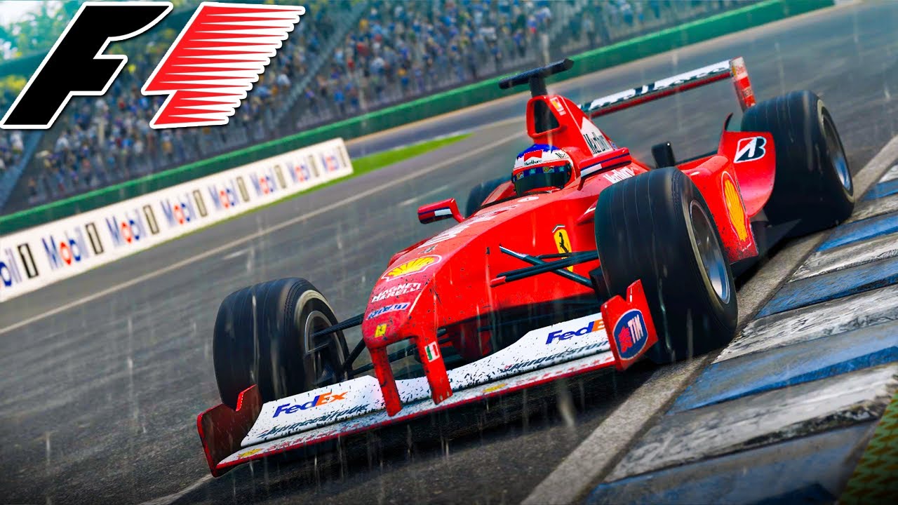TENTEI VENCER O GP DA ALEMANHA DE 2000 COM PNEUS SECOS NA CHUVA!