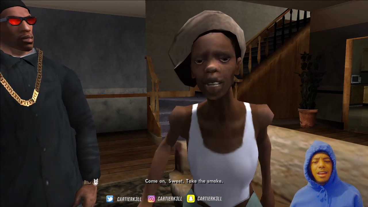 Grand Theft Auto San Andreas Gameplay Walkthrough - Ep.21( GROVE ST 4 LIFE )