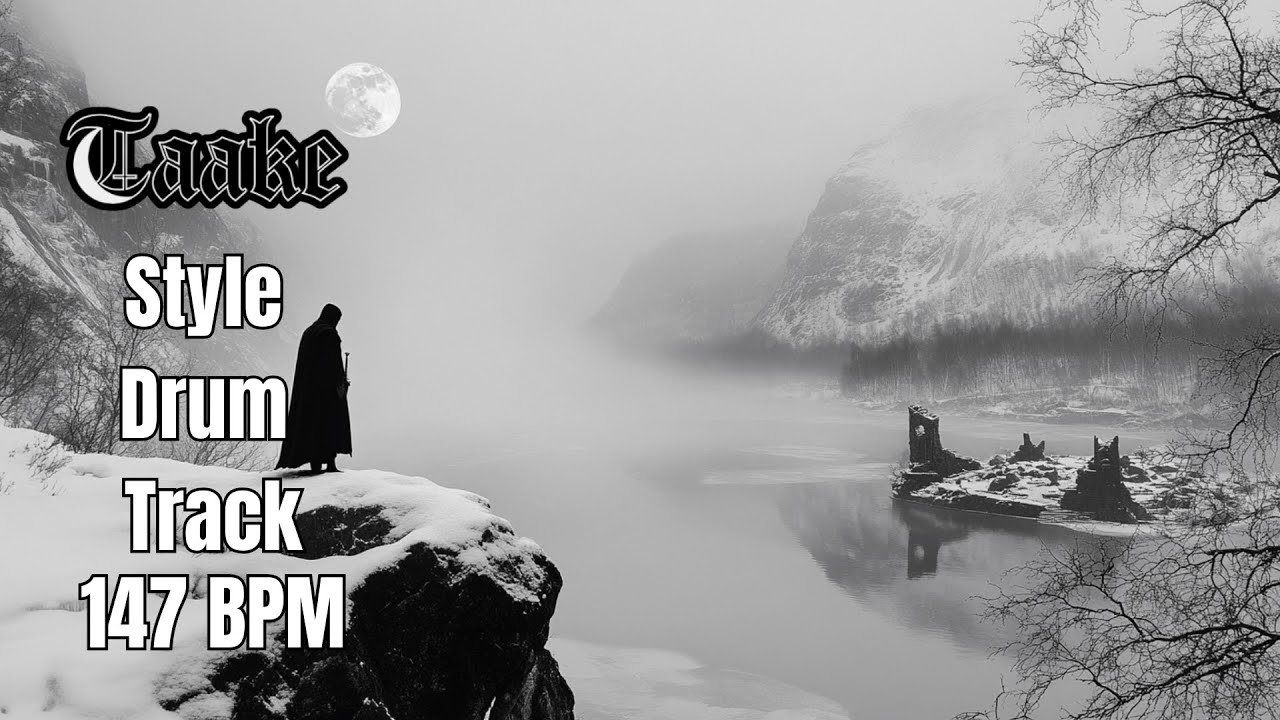 147 BPM Black Metal Drum Backing Track - Taake Style