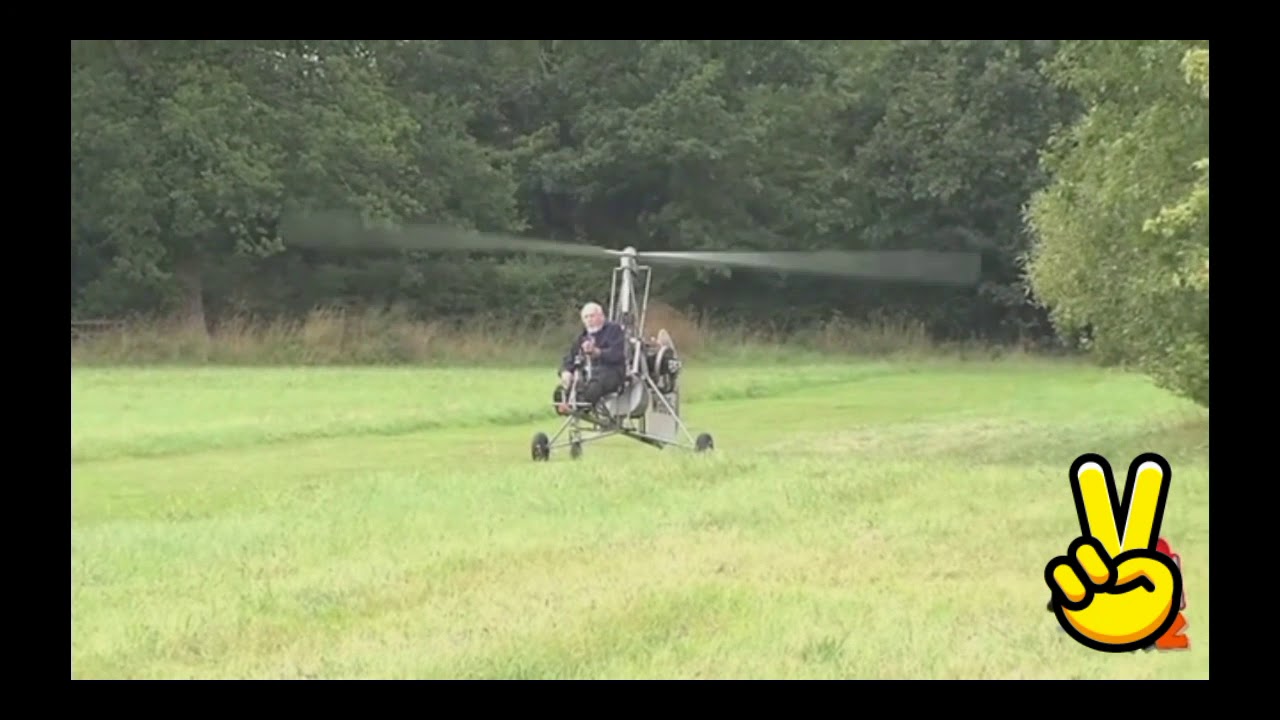 #amazing ! 93 years old #scientist invented a small #helicopter