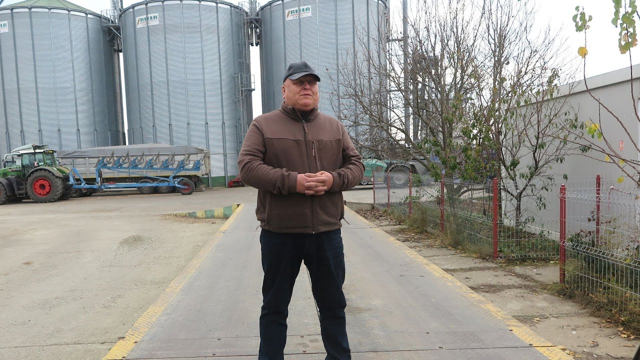 În ferma lui Viorel Humă din Ștefan cel Mare, județul Vaslui