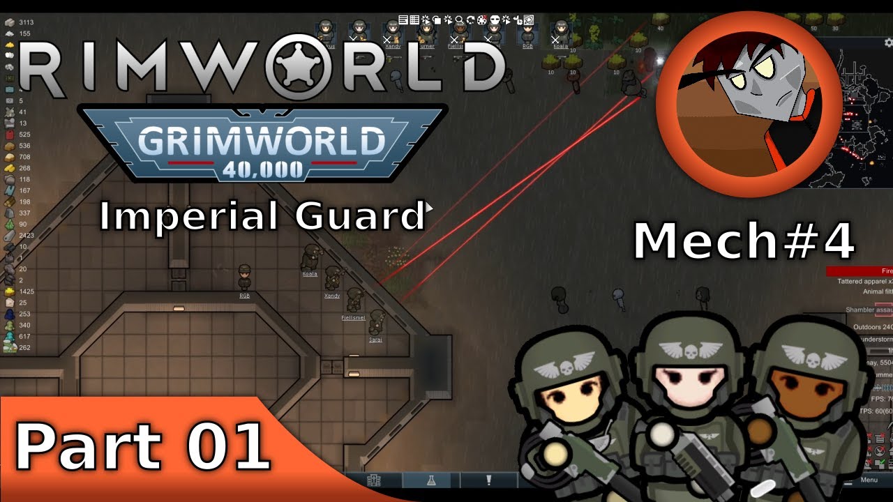 Rimworld: Grimworld - Imperial Guard - 01