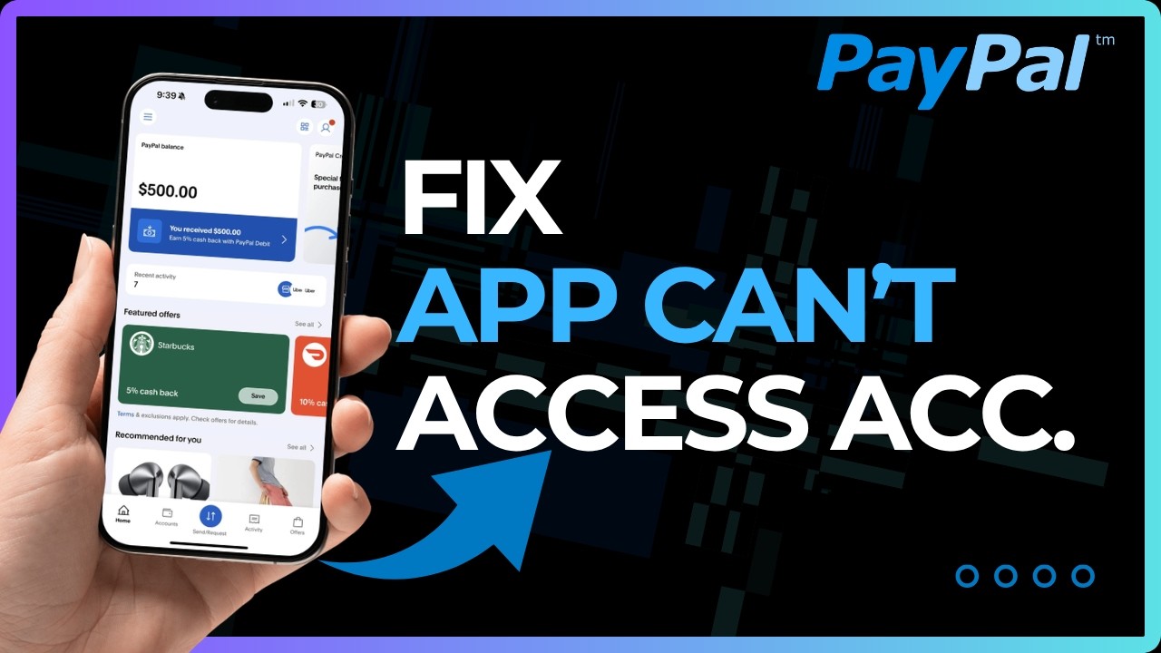 How to Fix PayPal Cannot Access Account Error (2026)