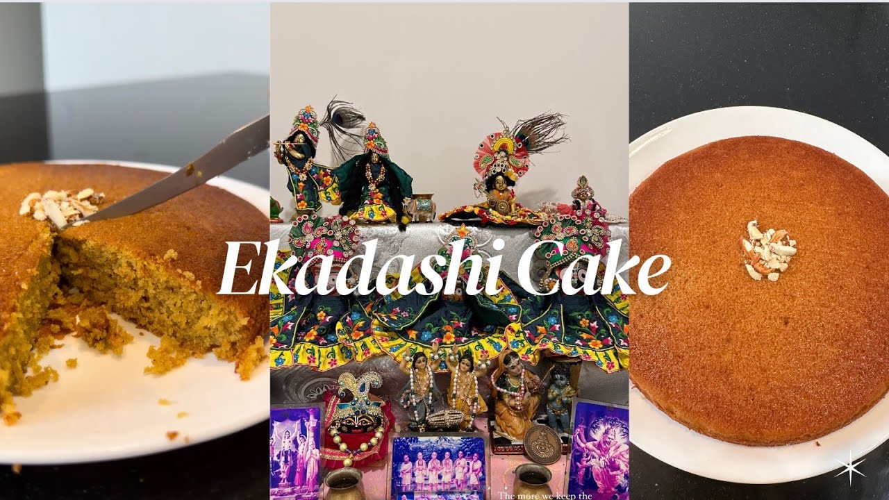 Healthy Ekadashi Cake