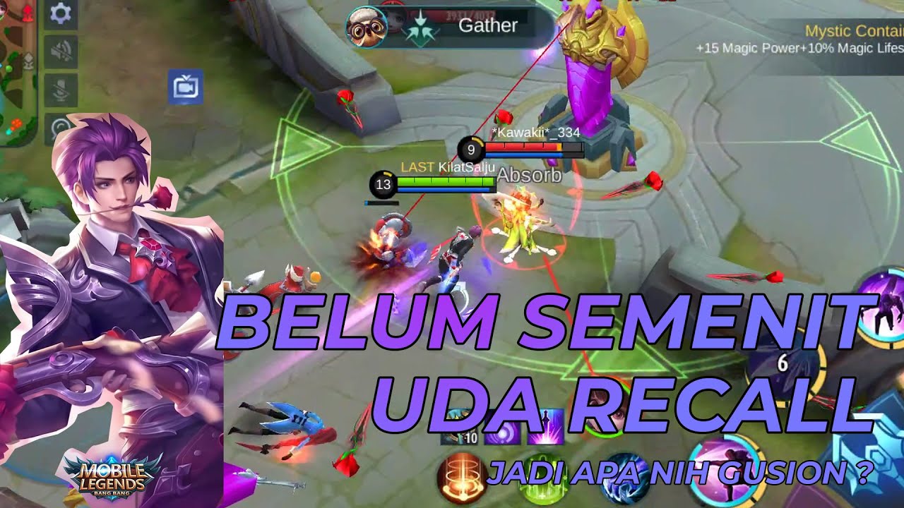 Dikira Ngeprank, Malah Gendong Tim ! Tutorial Gusion Mobile Legends