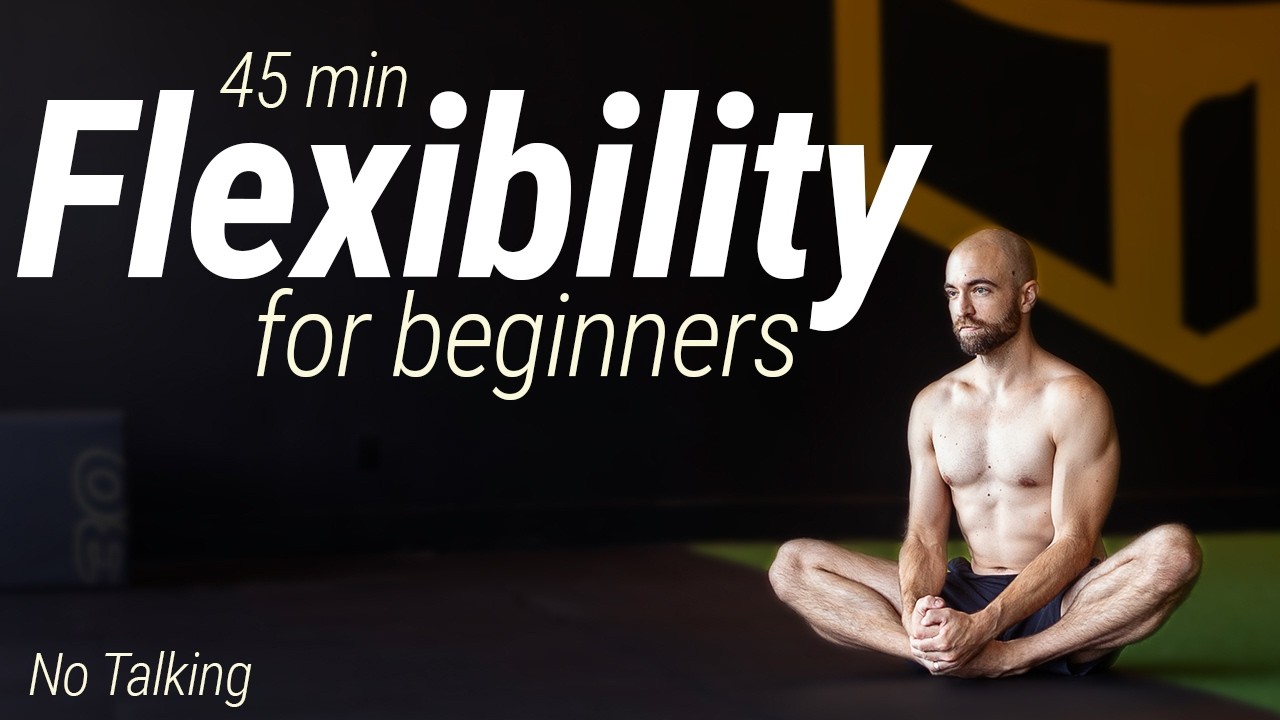Unlock Your Body: 45-minute Full Body Flexibility Workout for Beginners! (Coaching Muted)