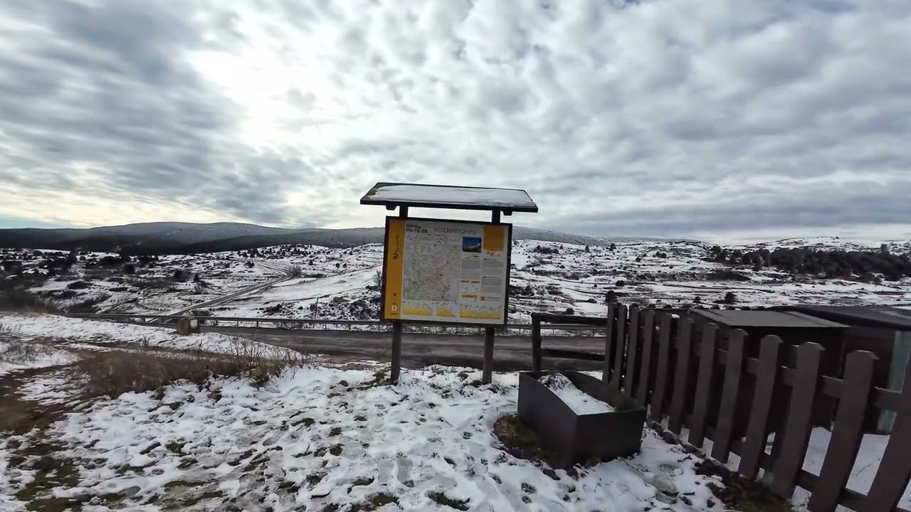 Valdelinares ❄️ A 1.700 m buscando la nieve | El invierno se siente aquí